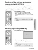 Предварительный просмотр 29 страницы Panasonic PT-LB10NTU - Mobile Proj XGA 2000 Lumens 4.9LBS Cross Platform Wrls Operating Instructions Manual