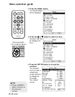 Предварительный просмотр 34 страницы Panasonic PT-LB10NTU - Mobile Proj XGA 2000 Lumens 4.9LBS Cross Platform Wrls Operating Instructions Manual