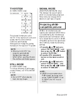 Предварительный просмотр 39 страницы Panasonic PT-LB10NTU - Mobile Proj XGA 2000 Lumens 4.9LBS Cross Platform Wrls Operating Instructions Manual