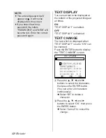 Предварительный просмотр 48 страницы Panasonic PT-LB10NTU - Mobile Proj XGA 2000 Lumens 4.9LBS Cross Platform Wrls Operating Instructions Manual