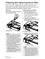 Предварительный просмотр 52 страницы Panasonic PT-LB10NTU - Mobile Proj XGA 2000 Lumens 4.9LBS Cross Platform Wrls Operating Instructions Manual