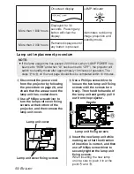 Предварительный просмотр 54 страницы Panasonic PT-LB10NTU - Mobile Proj XGA 2000 Lumens 4.9LBS Cross Platform Wrls Operating Instructions Manual