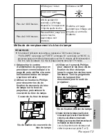 Предварительный просмотр 73 страницы Panasonic PT-LB10NTU - Mobile Proj XGA 2000 Lumens 4.9LBS Cross Platform Wrls Operating Instructions Manual