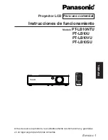 Предварительный просмотр 75 страницы Panasonic PT-LB10NTU - Mobile Proj XGA 2000 Lumens 4.9LBS Cross Platform Wrls Operating Instructions Manual