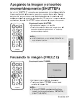 Предварительный просмотр 103 страницы Panasonic PT-LB10NTU - Mobile Proj XGA 2000 Lumens 4.9LBS Cross Platform Wrls Operating Instructions Manual