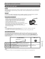 Предварительный просмотр 47 страницы Panasonic PT-LB1E Operating Instructions Manual