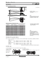 Предварительный просмотр 5 страницы Panasonic PT-LB1V Spec File