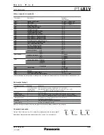 Предварительный просмотр 9 страницы Panasonic PT-LB1V Spec File