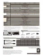 Preview for 6 page of Panasonic PT-LB1VU Brochure & Specs