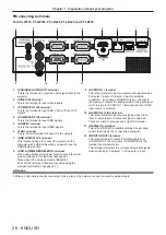 Preview for 26 page of Panasonic PT-LB305 Operating Instructions Manual