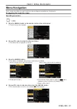 Preview for 51 page of Panasonic PT-LB305 Operating Instructions Manual