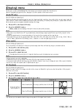 Preview for 55 page of Panasonic PT-LB305 Operating Instructions Manual