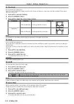 Preview for 56 page of Panasonic PT-LB305 Operating Instructions Manual