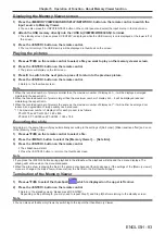 Preview for 83 page of Panasonic PT-LB305 Operating Instructions Manual