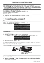 Preview for 87 page of Panasonic PT-LB305 Operating Instructions Manual