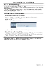 Preview for 89 page of Panasonic PT-LB305 Operating Instructions Manual