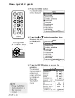 Preview for 34 page of Panasonic PT-LB30E Operating Instructions Manual