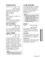 Preview for 47 page of Panasonic PT-LB30E Operating Instructions Manual