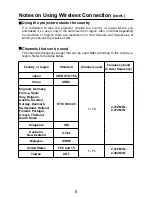 Preview for 5 page of Panasonic PT-LB50NTE Function Manual