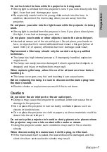 Preview for 7 page of Panasonic PT LB50NTU Operating Instructions Manual