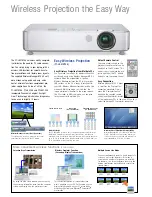 Preview for 2 page of Panasonic PT-LB51 Series Brochure & Specs