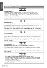 Preview for 4 page of Panasonic PT-LB51A Operating Instructions Manual