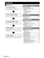 Preview for 6 page of Panasonic PT-LB51E Operating Instructions Manual