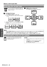 Предварительный просмотр 28 страницы Panasonic PT-LB51SE Operating Instructions Manual