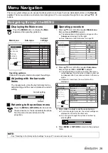 Предварительный просмотр 29 страницы Panasonic PT-LB51SE Operating Instructions Manual