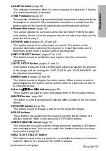 Preview for 15 page of Panasonic PT-LB55 Operating Instructions Manual