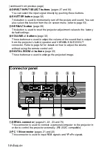 Preview for 16 page of Panasonic PT-LB55 Operating Instructions Manual