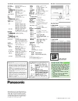 Preview for 4 page of Panasonic PT-LB55EA Brochure & Specs