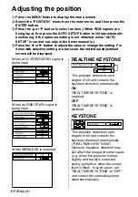 Preview for 44 page of Panasonic PT-LB55NT Operating Instructions Manual