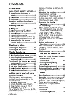 Preview for 4 page of Panasonic PT-LB60NTE Operating Instructions Manual