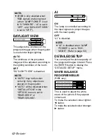 Preview for 42 page of Panasonic PT-LB60NTE Operating Instructions Manual