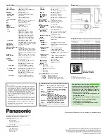 Preview for 4 page of Panasonic PT-LB60NTU Brochure & Specs