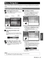 Preview for 29 page of Panasonic PT-LB75E Operating Instructions Manual