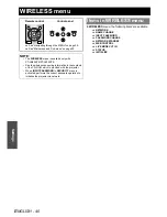 Preview for 40 page of Panasonic PT-LB75E Operating Instructions Manual