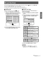 Preview for 11 page of Panasonic PT-LB75VEA Operating Instructions Manual