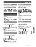 Preview for 31 page of Panasonic PT-LB75VEA Operating Instructions Manual