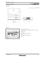 Preview for 4 page of Panasonic PT-LB80NT Spec File