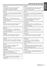 Preview for 5 page of Panasonic PT-LB80NTEA Operating Instructions Manual