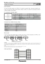 Preview for 7 page of Panasonic PT-LB90 Series Specifications