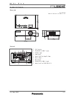 Предварительный просмотр 4 страницы Panasonic PT-LB90NT Specifications