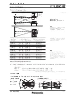 Preview for 5 page of Panasonic PT-LB90NT Specifications