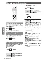 Предварительный просмотр 26 страницы Panasonic PT-LB90NTEA Operating Instructions Manual