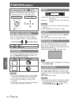 Предварительный просмотр 34 страницы Panasonic PT-LB90NTEA Operating Instructions Manual