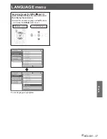 Предварительный просмотр 37 страницы Panasonic PT-LB90NTEA Operating Instructions Manual