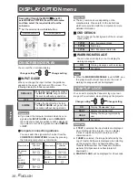 Предварительный просмотр 38 страницы Panasonic PT-LB90NTEA Operating Instructions Manual