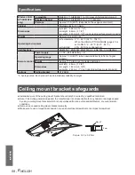 Предварительный просмотр 58 страницы Panasonic PT-LB90NTEA Operating Instructions Manual